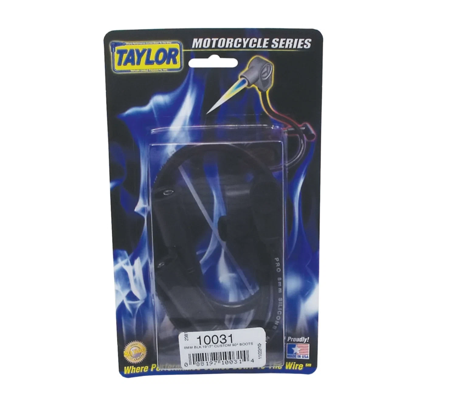 Spark Plug Wire Set 1999-2011 Harley-Davidson 8mm Silicone Spiro Pro 9